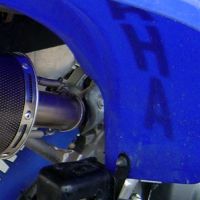 Pot echappement compatible avec Yamaha Raptor 660 2000-2005, Deeptone Atv, Échappement légal, homologué,silencieux avec db killer amovible et tuyau de liaison spécifique 