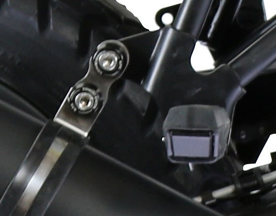 Pot echappement compatible avec Royal Enfield Himalayan 410 Diam.36mm 2017-2020, Albus Evo4, Pot Échappement slip-on homologué, légal, avec db killer amovible, tuyau de liaison et catalyseur 