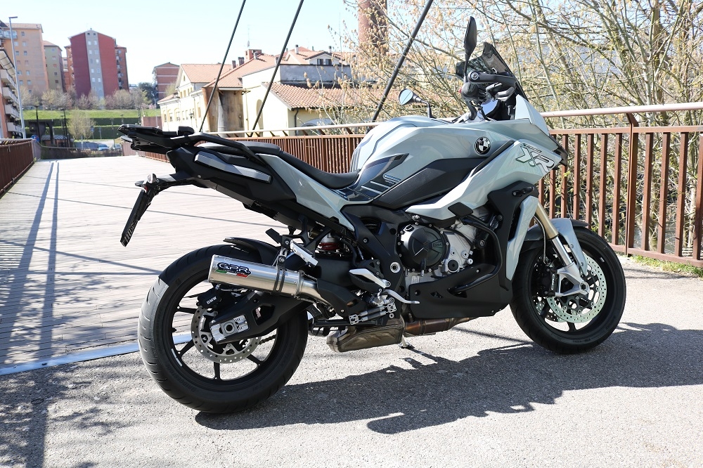 Pot echappement compatible avec Bmw S 1000 XR -M 2020-2025, M3 Inox , Échappement légal, homologué,silencieux avec db killer amovible et tuyau de liaison spécifique 
