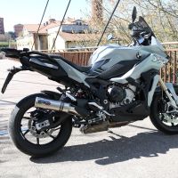 Pot echappement compatible avec Bmw S 1000 XR -M 2020-2025, M3 Inox , Échappement légal, homologué,silencieux avec db killer amovible et tuyau de liaison spécifique 
