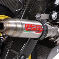 Pot echappement compatible avec Bmw S 1000 Rr 2009-2011, Deeptone Inox, Échappement légal, homologué,silencieux avec db killer amovible et tuyau de liaison spécifique 