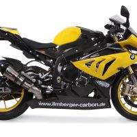 Pot echappement compatible avec Bmw S 1000 RR -M 2010-2014, Gpe Ann. titanium, Échappement légal, homologué,silencieux avec db killer amovible et tuyau de liaison spécifique 
