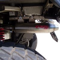 Pot echappement compatible avec Can Am Outlander 800 XMR 2012-2016, Deeptone Atv, Échappement légal, homologué,silencieux avec db killer amovible et tuyau de liaison spécifique 