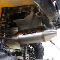 Pot echappement compatible avec Can Am Outlander 1000 MAX XMR XTP 2012-2023, Deeptone Atv, Échappement légal, homologué,silencieux avec db killer amovible et tuyau de liaison spécifique 