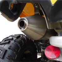 Pot echappement compatible avec Can Am Outlander 1000 MAX XMR XTP 2012-2023, Deeptone Atv, Échappement légal, homologué,silencieux avec db killer amovible et tuyau de liaison spécifique 
