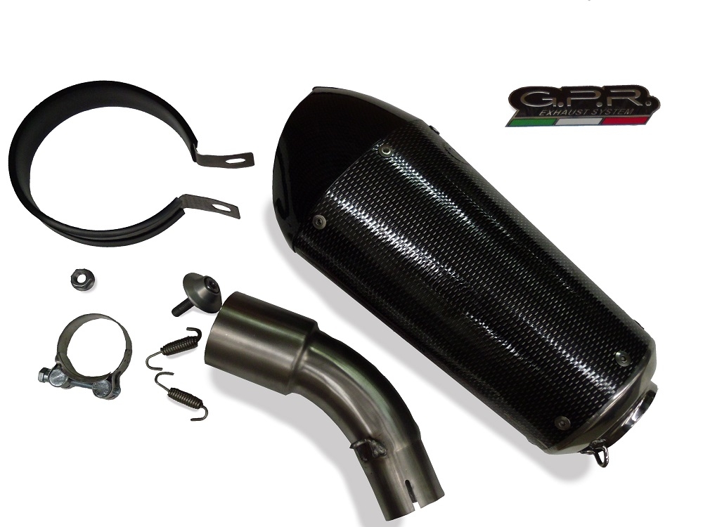 Pot echappement compatible avec Bmw C 600 Sport 2012-2016, Gpe Ann. Poppy, Échappement légal, homologué,silencieux avec db killer amovible et tuyau de liaison spécifique 