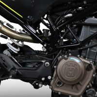 Pot echappement compatible avec Husqvarna Vitpilen 401 2018-2019, Powercone Evo, Échappement légal, homologué,silencieux avec catalyseur, db killer amovible et tuyau de liaison spécifique 