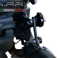 Pot echappement compatible avec Bmw C 650 Sport 2016-2020, Furore Evo4 Nero, Échappement légal, homologué,silencieux avec db killer amovible et tuyau de liaison spécifique 