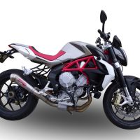 Pot echappement compatible avec Mv Agusta F3 800 2017-2020, Powercone Evo, Échappement légal, homologué,silencieux avec catalyseur, db killer amovible et tuyau de liaison spécifique 
