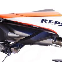 Pot echappement compatible avec Honda Cbr 600 Rr 2005-2006, Tiburon Titanium, Échappement légal, homologué,silencieux avec db killer amovible et tuyau de liaison spécifique 