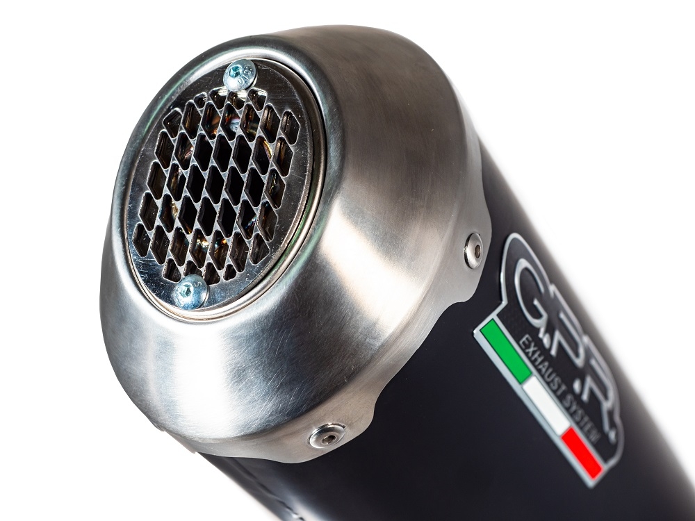 Pot echappement compatible avec Honda Sh 350 I.E. 2021-2023, Evo4 Road, Pot Échappement slip-on homologué, légal, avec db killer amovible, tuyau de liaison et catalyseur 