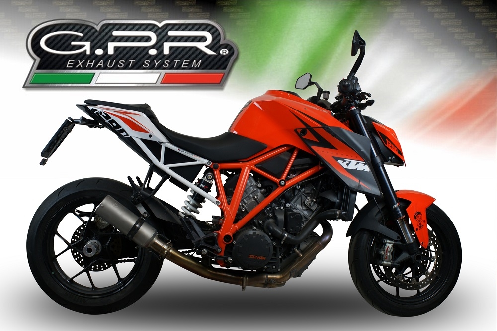Pot echappement compatible avec Ktm Super Duke 1290 GT 2022-2024, M3 Inox , Échappement légal, homologué,silencieux avec db killer amovible et tuyau de liaison spécifique 