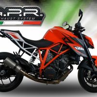 Pot echappement compatible avec Ktm Super Duke 1290 GT 2022-2024, M3 Inox , Échappement légal, homologué,silencieux avec db killer amovible et tuyau de liaison spécifique 