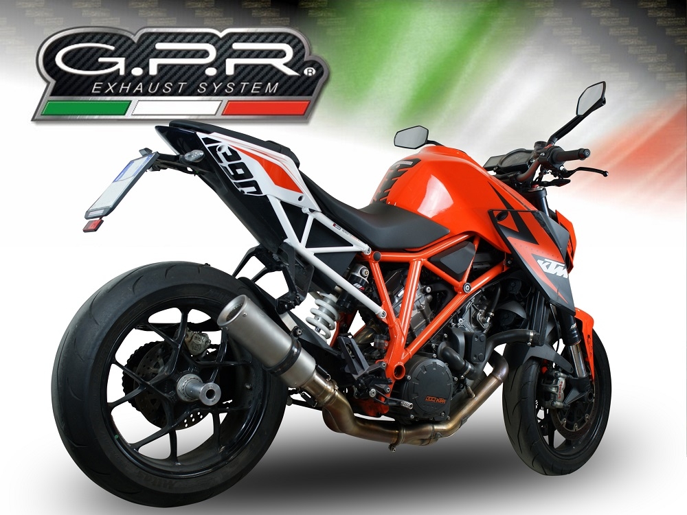 Pot echappement compatible avec Ktm Super Duke 1290 GT 2022-2024, M3 Inox , Échappement légal, homologué,silencieux avec db killer amovible et tuyau de liaison spécifique 