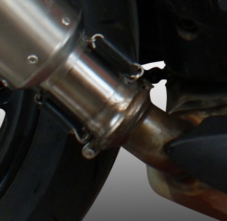 Pot echappement compatible avec Ktm Super Duke 1290 R 2014-2016, Albus Ceramic, Échappement légal, homologué,silencieux avec db killer amovible et tuyau de liaison spécifique 