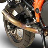 Pot echappement compatible avec Ktm Lc 8 Adventure 1090 2017-2020, Decatalizzatore, Suppresseur de cataliseu, décatalyseurr, article sans homologation 