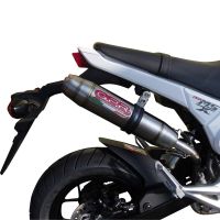 Pot echappement compatible avec Honda Msx - Grom 125 2018-2020, Deeptone Inox, Pot echappement racing, ligne complet, fourni avec collecteur spécifique, article sans homologation 