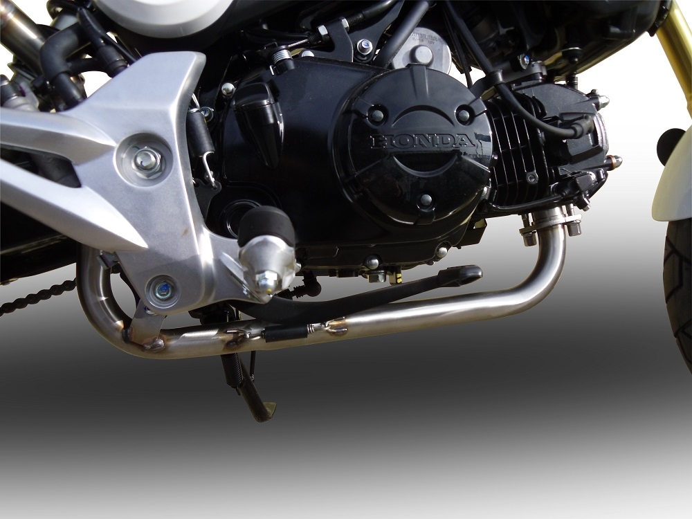 Pot echappement compatible avec Honda Msx - Grom 125 2013-2017, Decatalizzatore, Suppresseur de cataliseu, décatalyseurr, article sans homologation 