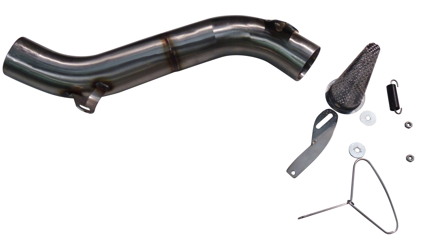 Pot echappement compatible avec Mv Agusta F3 675 2012-2016, M3 Poppy , Pot Échappement slip-on homologué, légal, avec db killer amovible, tuyau de liaison et catalyseur 
