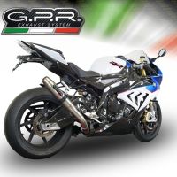 Pot echappement compatible avec Bmw S 1000 RR -M 2015-2016, Deeptone Inox, Échappement légal, homologué,silencieux avec db killer amovible et tuyau de liaison spécifique 