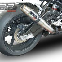 Pot echappement compatible avec Bmw S 1000 RR -M 2015-2016, Deeptone Inox, Échappement légal, homologué,silencieux avec db killer amovible et tuyau de liaison spécifique 