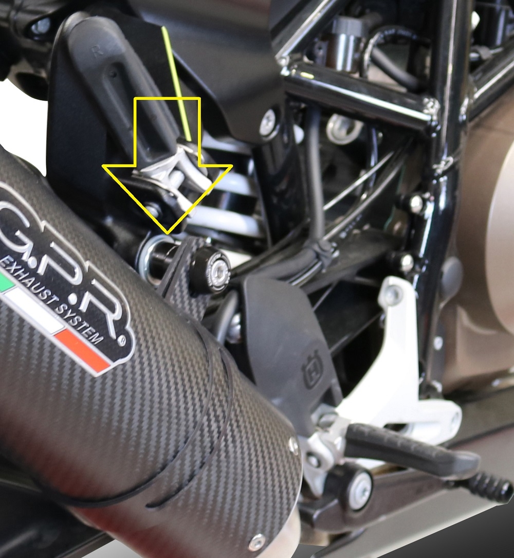 Pot echappement compatible avec Husqvarna Vitpilen 701 2018-2020, Decatalizzatore, Suppresseur de cataliseu, décatalyseurr, article sans homologation 