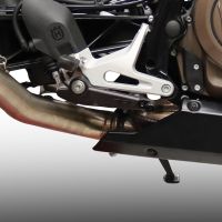 Pot echappement compatible avec Husqvarna Svartpilen 701 2018-2020, Decatalizzatore, Suppresseur de cataliseu, décatalyseurr, article sans homologation 
