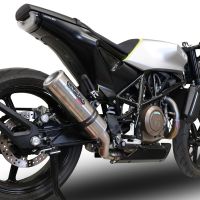 Pot echappement compatible avec Husqvarna Vitpilen 701 2018-2020, M3 Inox , Échappement légal, homologué,silencieux avec db killer amovible et tuyau de liaison spécifique 
