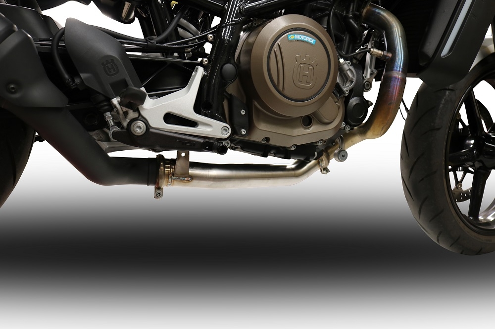 Pot echappement compatible avec Husqvarna Vitpilen 701 2018-2020, Decatalizzatore, Suppresseur de cataliseu, décatalyseurr, article sans homologation 