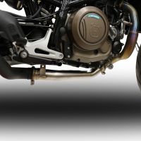 Pot echappement compatible avec Husqvarna Svartpilen 701 2018-2020, Decatalizzatore, Suppresseur de cataliseu, décatalyseurr, article sans homologation 