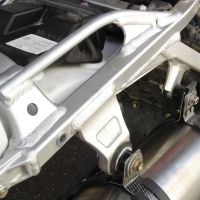 Pot echappement compatible avec Husqvarna Sm - Te 450 2007-2007, Furore Nero, Échappement légal, homologué,silencieux avec db killer amovible et tuyau de liaison spécifique 