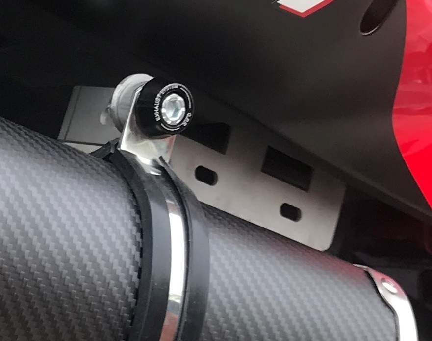 Pot echappement compatible avec Honda Vtr 1000 Sp-1 RC51 2000-2001, M3 Titanium Natural, Paire de pot d'échappement homologuées, livrées avec db killer amovible et raccords spécifiques 