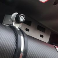Pot echappement compatible avec Honda Vtr 1000 Sp-1 RC51 2000-2001, M3 Titanium Natural, Paire de pot d'échappement homologuées, livrées avec db killer amovible et raccords spécifiques 