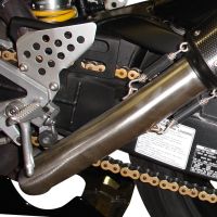 Pot echappement compatible avec Honda Vtr 1000 Sp-2 RC51 2002-2006, M3 Inox , Paire de pot d'échappement homologuées, livrées avec db killer amovible et raccords spécifiques 