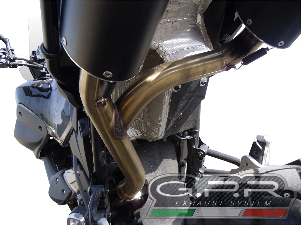 Pot echappement compatible avec Yamaha Xt 660 Z Teneré 2008-2016, Satinox , Paire de pot d'échappement homologuées, livrées avec db killer amovible et raccords spécifiques 