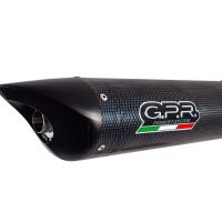 Pot echappement compatible avec Honda Cbr 600 Rr 2005-2006, Tiburon Poppy, Échappement légal, homologué,silencieux avec db killer amovible et tuyau de liaison spécifique 