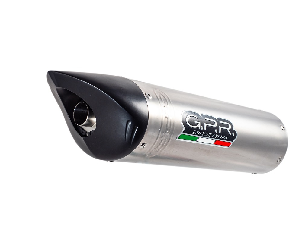 Pot echappement compatible avec Honda Cbr 600 Rr 2005-2006, Tiburon Titanium, Échappement légal, homologué,silencieux avec db killer amovible et tuyau de liaison spécifique 