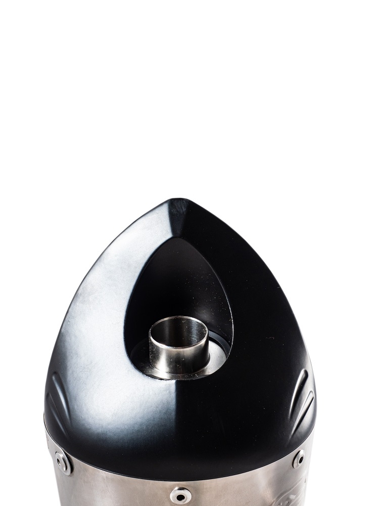 Pot echappement compatible avec Honda Cbr 600 Rr 2005-2006, Tiburon Titanium, Échappement légal, homologué,silencieux avec db killer amovible et tuyau de liaison spécifique 