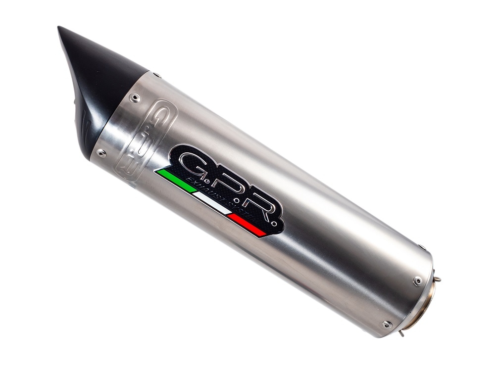 Pot echappement compatible avec Honda Cbr 600 Rr 2005-2006, Tiburon Titanium, Échappement légal, homologué,silencieux avec db killer amovible et tuyau de liaison spécifique 