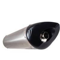 Pot echappement compatible avec Honda Cbr 600 Rr 2005-2006, Tiburon Titanium, Échappement légal, homologué,silencieux avec db killer amovible et tuyau de liaison spécifique 