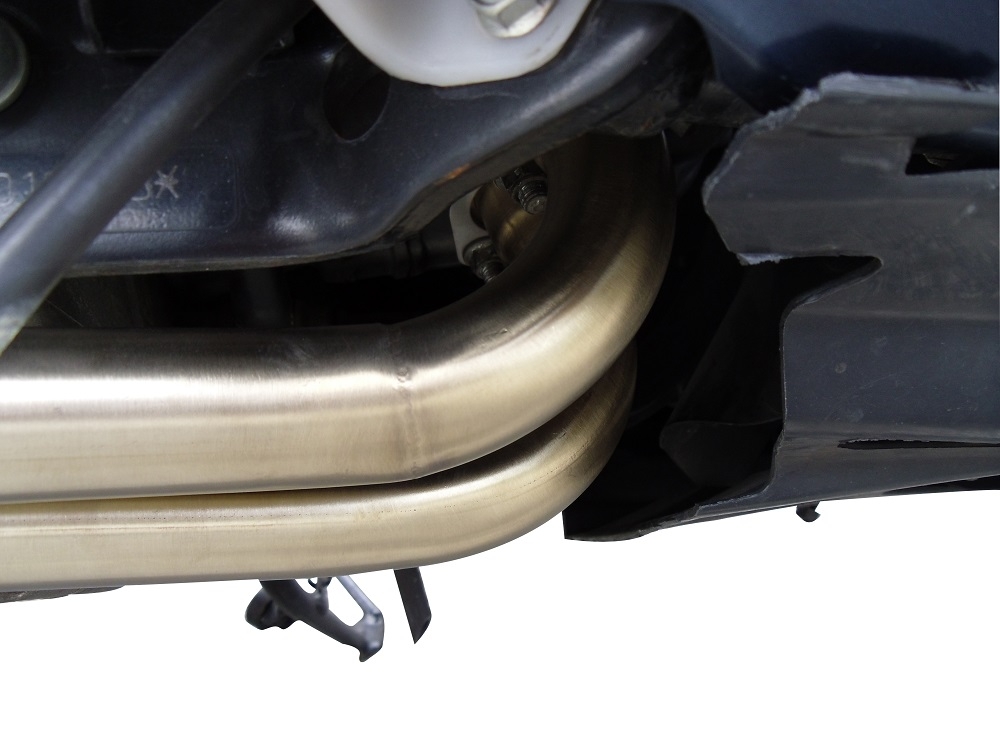 Pot echappement compatible avec Yamaha T-Max 500 2001-2011, Furore Nero, Homologué et légal, système d'échappement complet avec catalyseur et db killer amovible 
