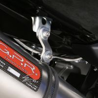 Pot echappement compatible avec Yamaha T-Max 500 2001-2011, Furore Nero, Homologué et légal, système d'échappement complet avec catalyseur et db killer amovible 