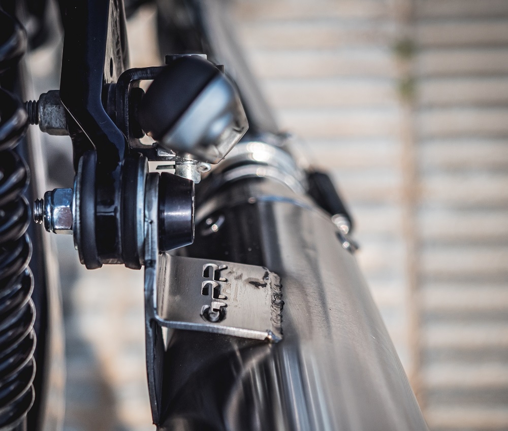 Pot echappement compatible avec Bmw R 1100 Gs -R-RT 1994-1998, Ultracone Inox Cafè Racer, Silencieux Homologué Universel,avec db killer amovible sans Tube de liaison 