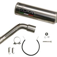 Pot echappement compatible avec Kawasaki Versys 1000 I.E. 2019-2020, M3 Poppy , Échappement légal, homologué,silencieux avec db killer amovible et tuyau de liaison spécifique 