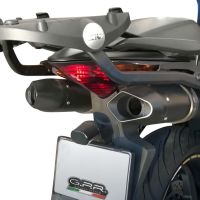 Pot echappement compatible avec Honda Vfr 800 V-Tec 2002-2013, Furore Nero, Paire de pot d'échappement homologuées, livrées avec db killer amovible et raccords spécifiques 