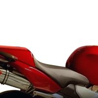 GPR pot echappement compatible avec  Honda Vfr 800 V-Tec 2002-2013, Trioval, Paire de pot d'échappement homologuées, livrées avec db killer amovible et raccords spécifiques 