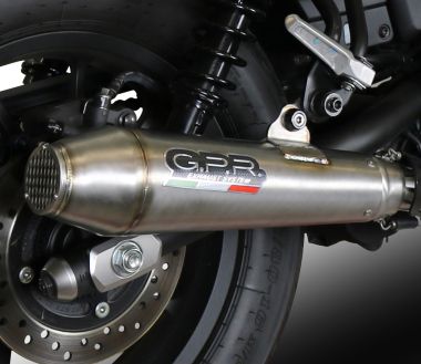 Pot echappement compatible avec Honda Cmx 300 Rebel 2017-2020, Ultracone, Échappement légal, homologué,silencieux avec db killer amovible et tuyau de liaison spécifique 