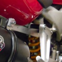 Pot echappement compatible avec Honda Vtr 1000 Sp-1 RC51 2000-2001, M3 Titanium Natural, Paire de pot d'échappement homologuées, livrées avec db killer amovible et raccords spécifiques 