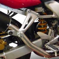 Pot echappement compatible avec Honda Vtr 1000 F Firestorm 1997-2007, M3 Poppy , Paire de pot d'échappement homologuées, livrées avec db killer amovible et raccords spécifiques 
