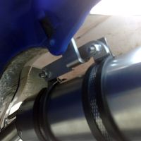 Pot echappement compatible avec Yamaha YZ 250 F 2001-2005, Satinox , Homologué et légal, système d'échappement complet, avec db killer amovible 